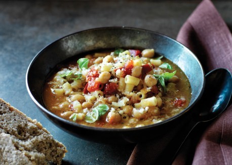 Pasta with chickpeas (Pasta e ceci)