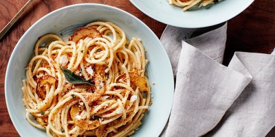 Pasta with delicata squash and sage-brown butter