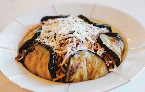 Pasta with eggplant (Pasta all Norma)