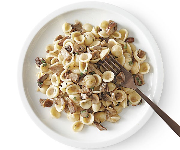 Pasta with Marsala mushrooms