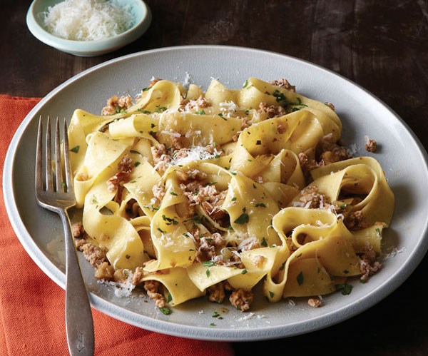 Pasta with pork and chestnut ragù recipe | Eat Your Books