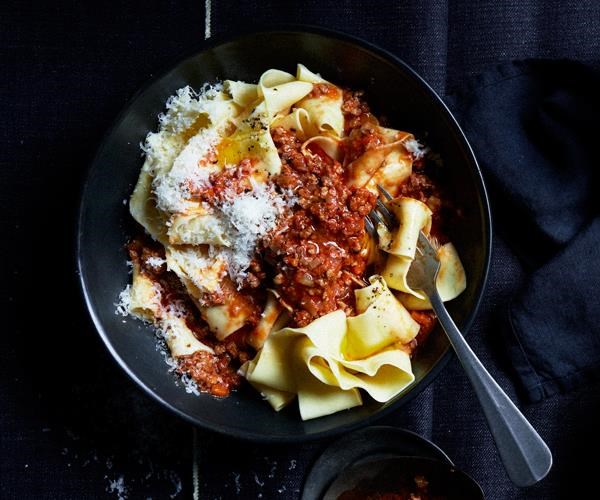 Pasta with ragù