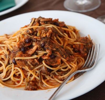 Pasta with sardines (Pasta con le sarde)