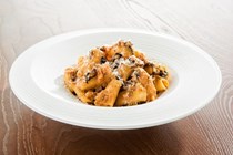 Pasta with vegetable Bolognese