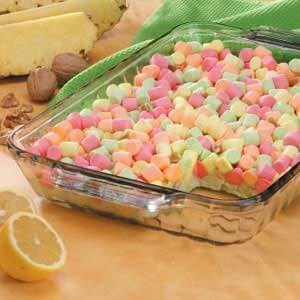 Pastel gelatin salad