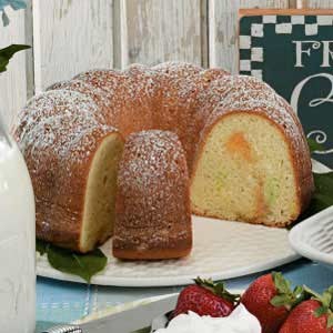 Pastel pound cake