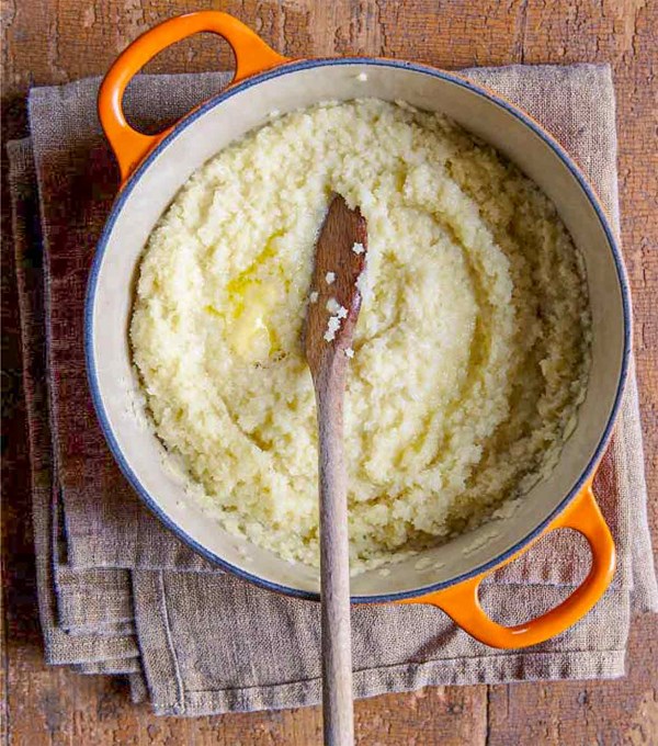 Pastina with butter and milk