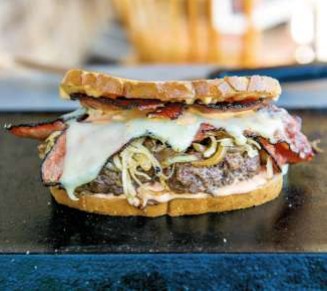 Pastrami burger