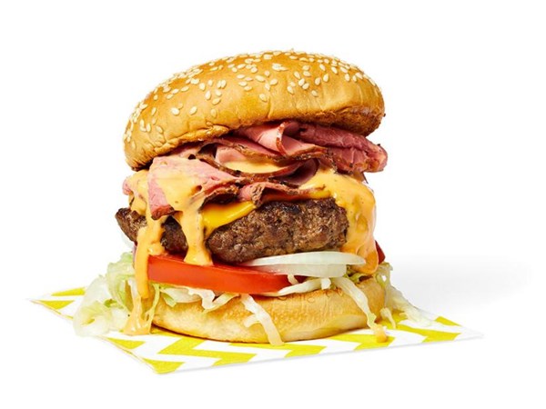 Pastrami burger