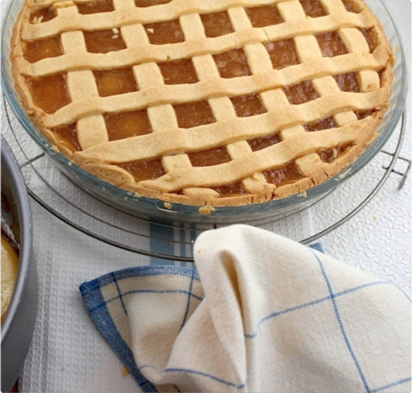 Pastry dough for double crust/lattice top