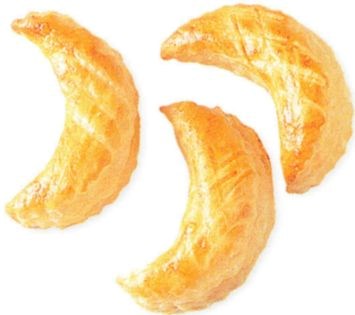 Pastry fleurons