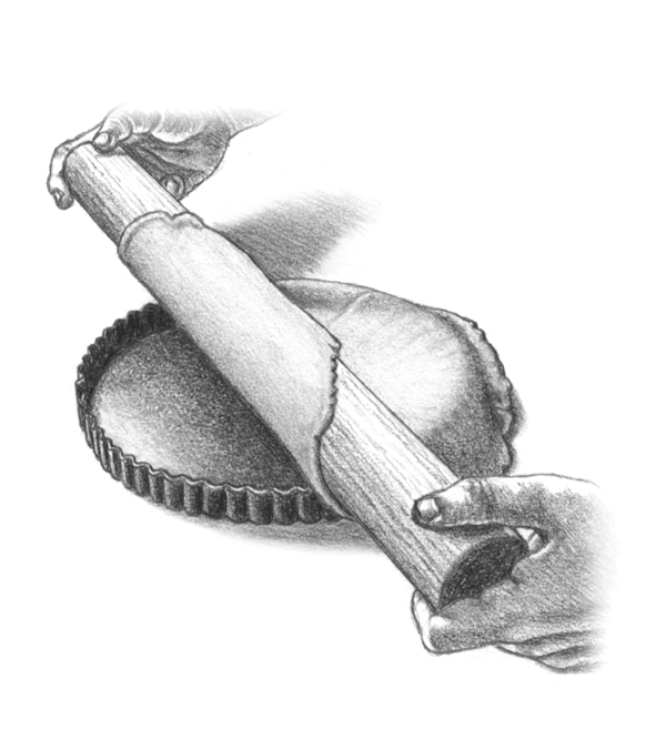Pastry for savory tarts 