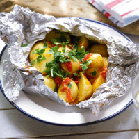 Patatas bravas parcels