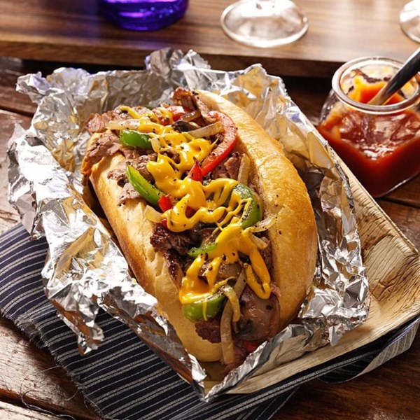Pat's King of Steaks Philly cheese steak