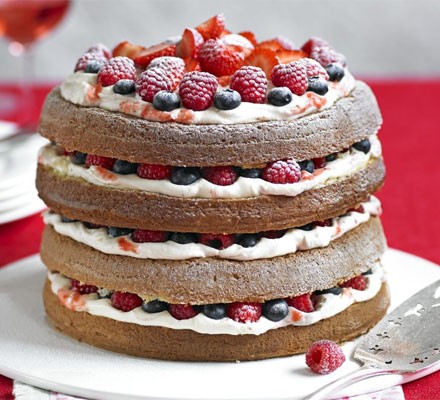 Paul's berry sponge
