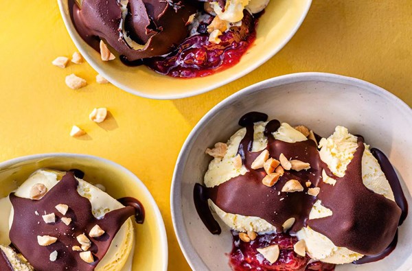 PB&J chocolate 'magic' sauce
