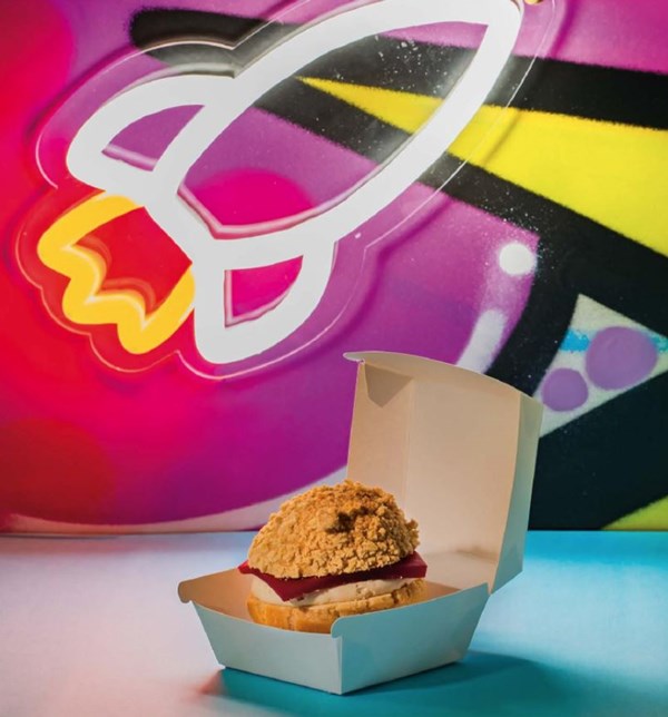 PB&J choux burger