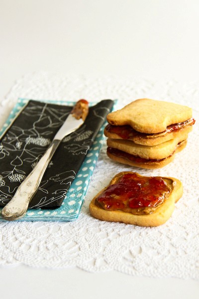 PB&J cookies/fairy bread biscuits