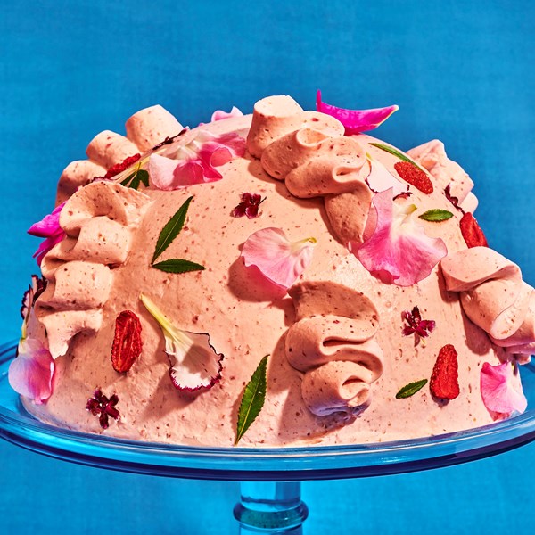 PB&J dome cake