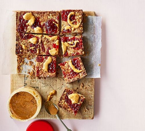 PB&J flapjacks