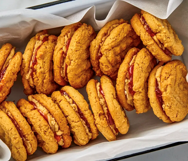 PB&J sandwich cookies