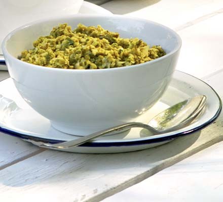 Pea & artichoke houmous