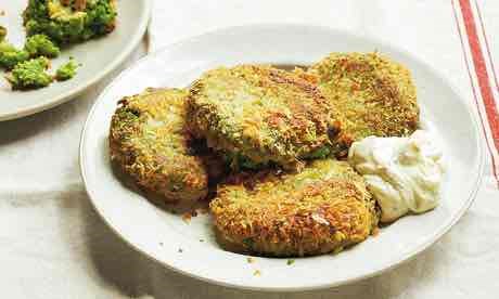 Pea and mint croquettes