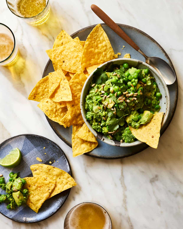 Pea guacamole