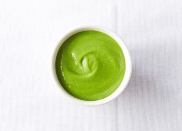 Pea purée