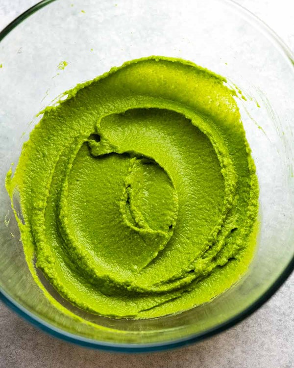 Pea puree 