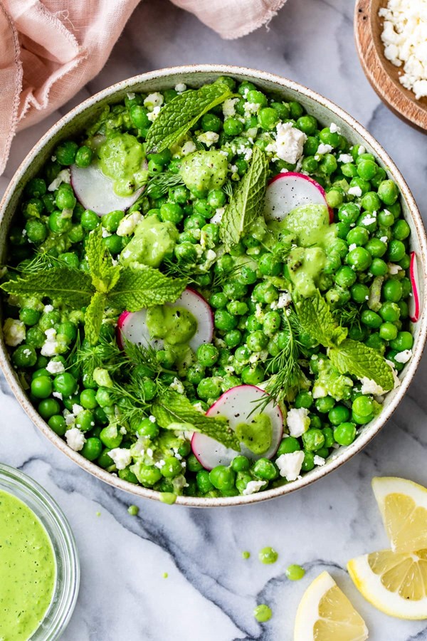 Pea salad