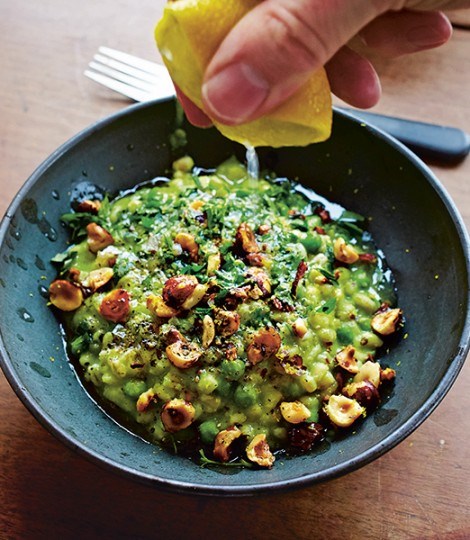 Pea 'speltotto'
