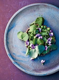 Pea tart with smoked cheese [Emil Eshardt-Nielsen]