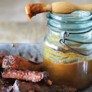 Peach barbecue sauce