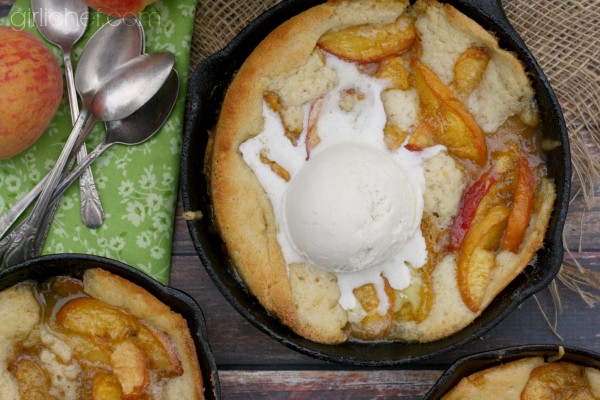 Peach buckle (w/ Riesling)