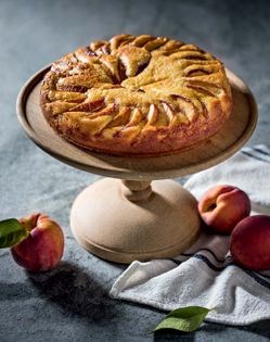 Peach cake