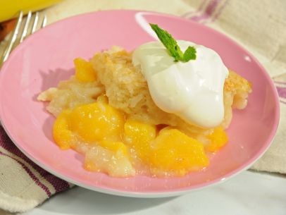 Peach cobbler