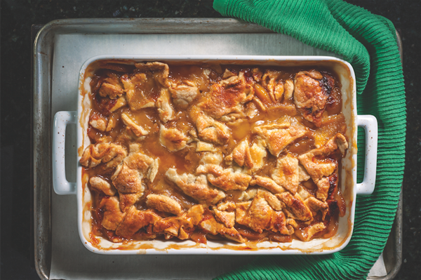 Peach cobbler