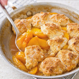 Peach cobbler