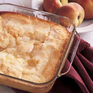 Peach cobbler