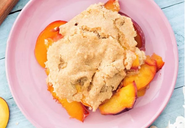 Peach cobbler 