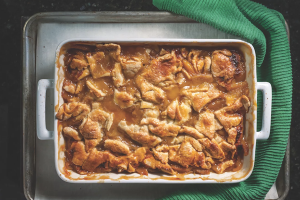 Peach cobbler