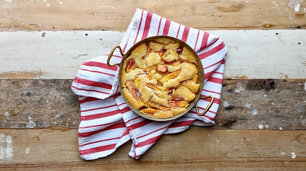 Peach cobbler