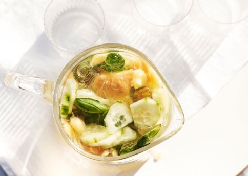 Peach cooler