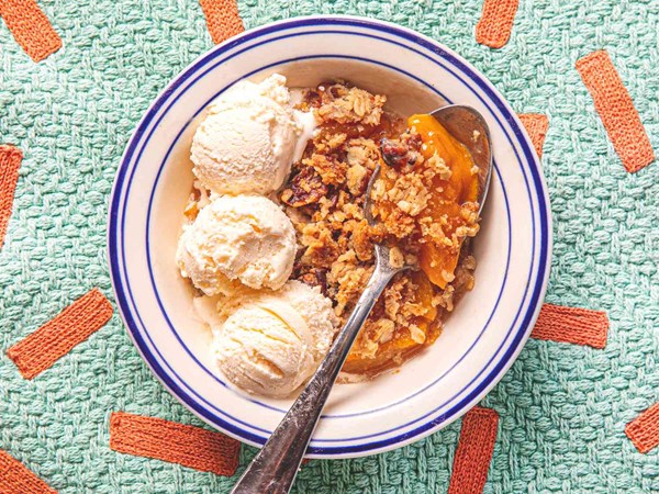 Peach crisp