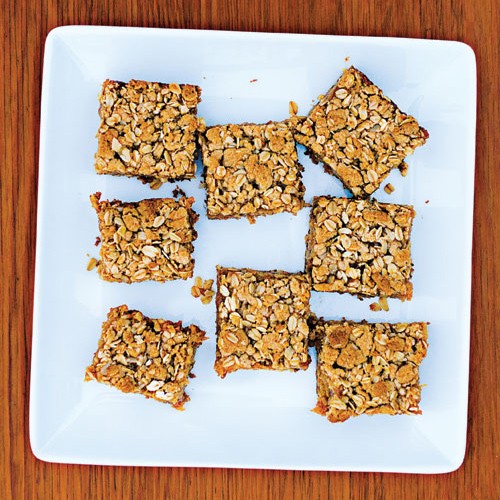Peach date bars