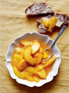 Peach freezer jam