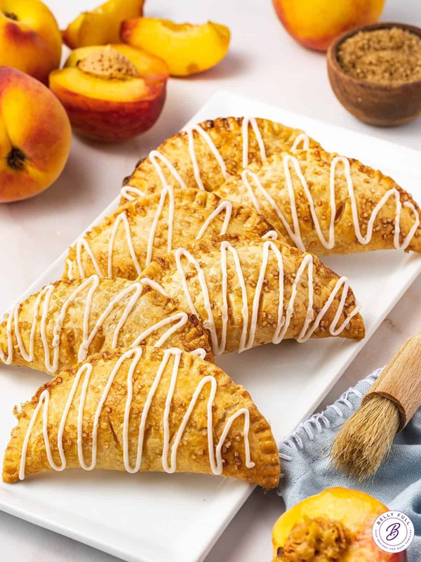 Peach hand pies