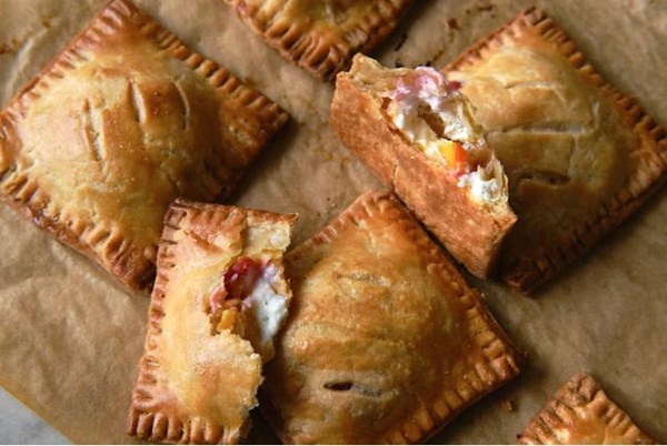Peach hand pies