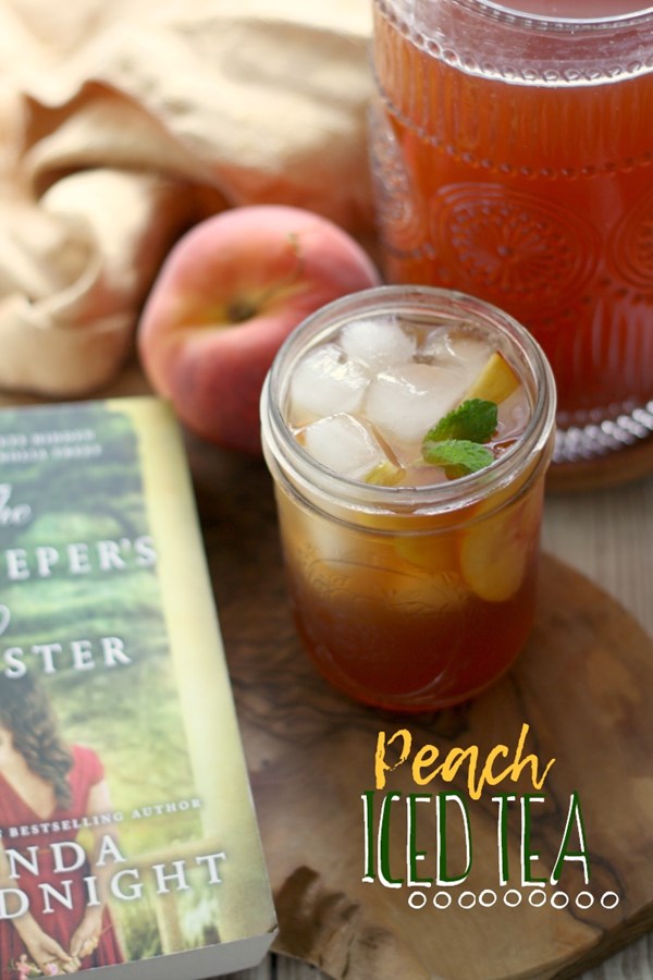 Peach iced tea